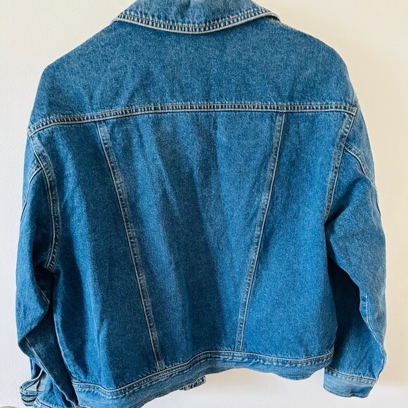 Carol Little Vintage Patchwork Denim Jacket Size M - Picture 3 of 4